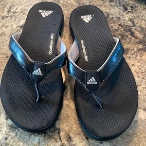 Adidas flip flops cloudfoam ultra sandals size 6